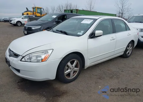 2004 Honda Accord 2.4 Ex from USA, damaged, VIN 1HGCM56854A030477